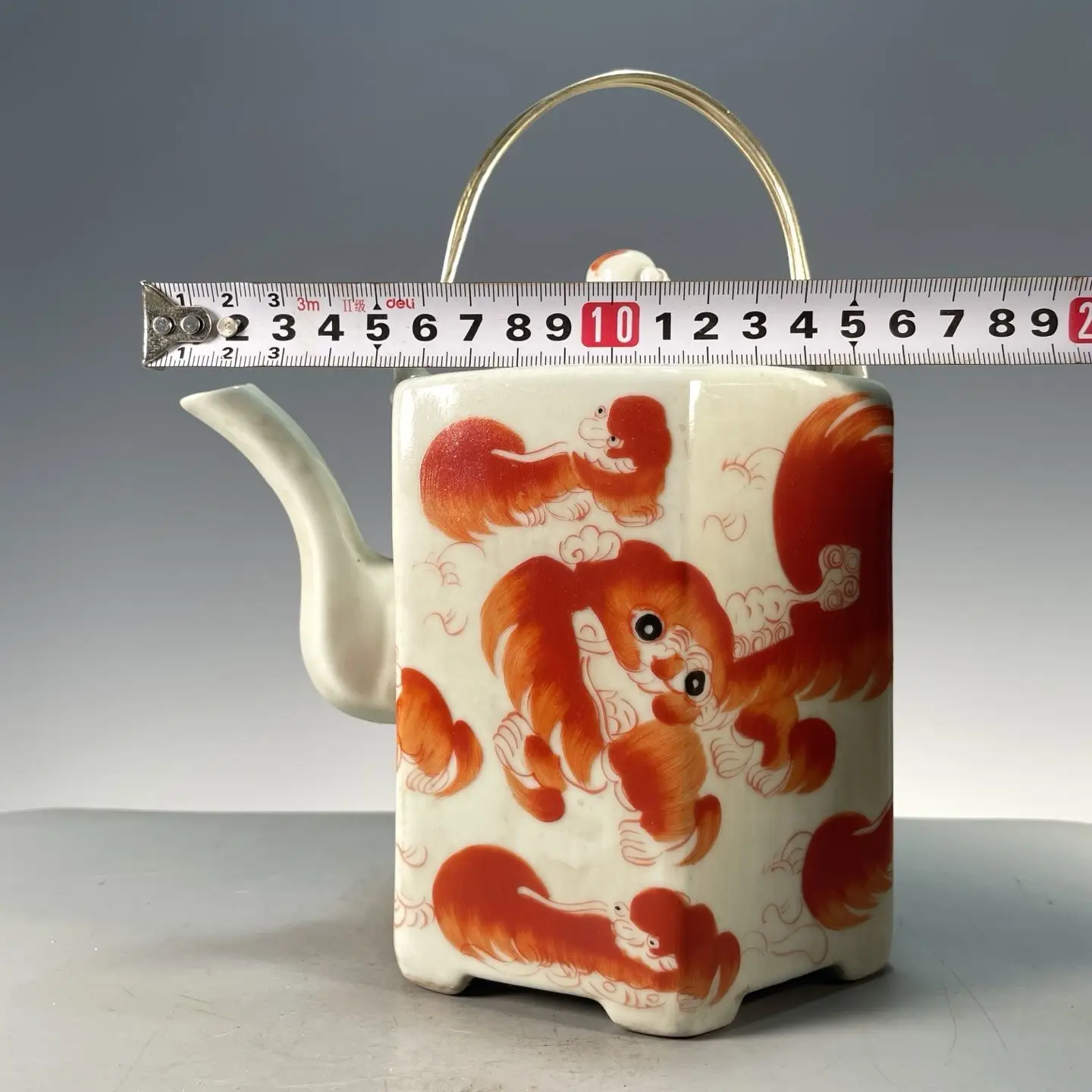 Vintage Hexagonal Bailiff Teap - đánh giá và giá Vintage Collectible Pottery