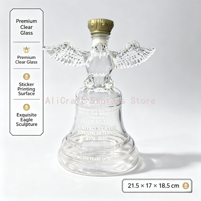 250th Independence Eagle Bell  - đánh giá và giá Vintage Collectible Liquor Bottles