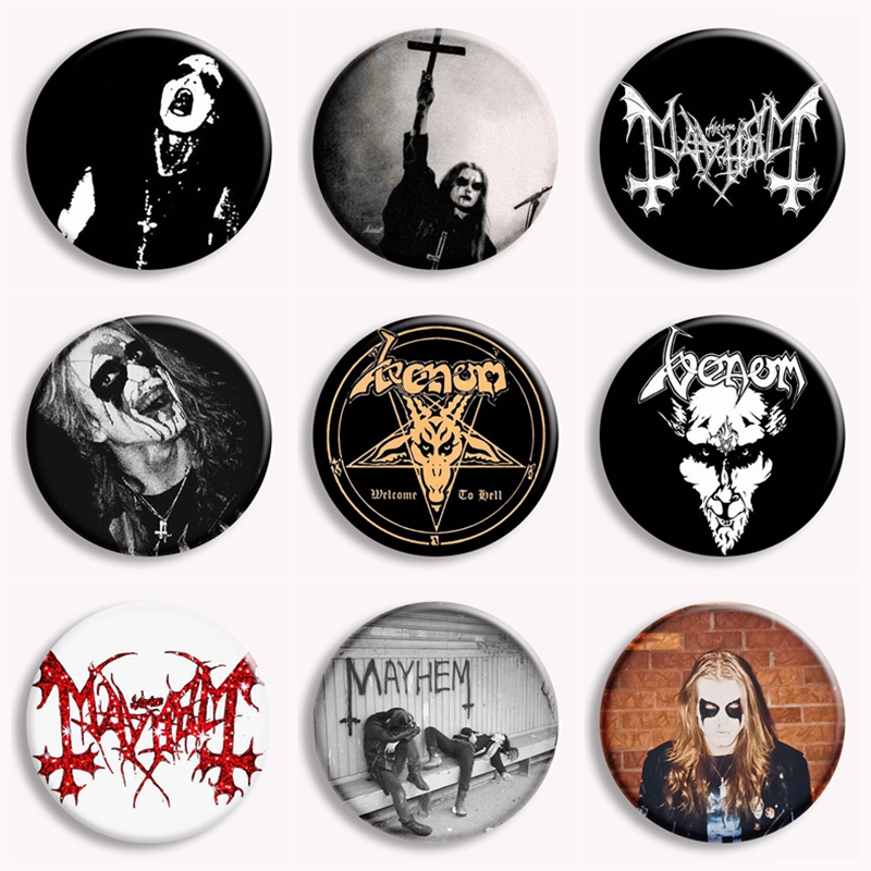 Rock Mayhem Band Soft Button P - đánh giá và giá Vintage Collectible Buttons