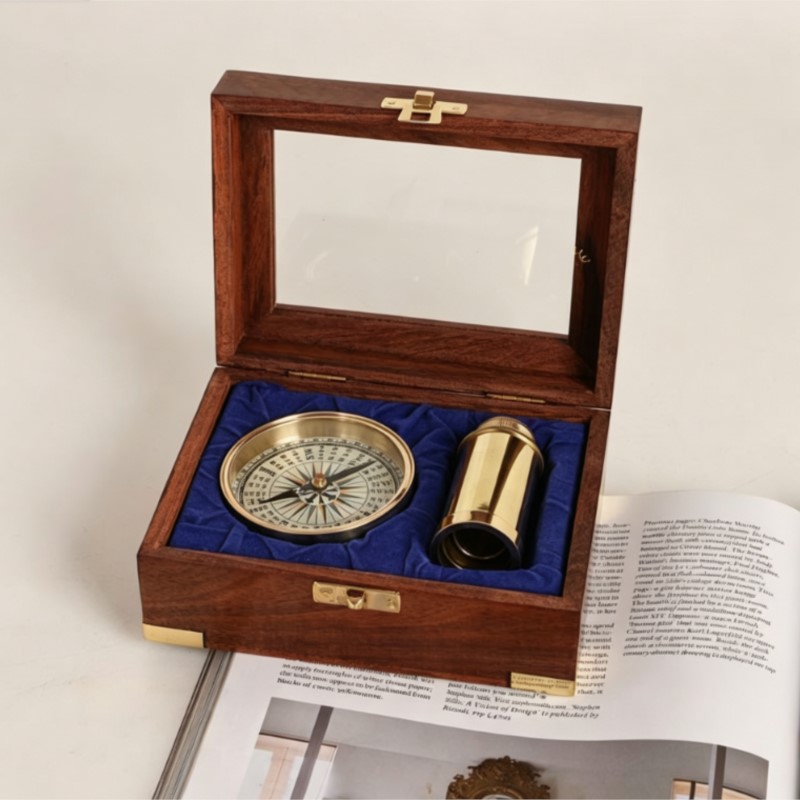 Vintage Brass Nautical Compass - đánh giá và giá Vintage Collectible Ornaments