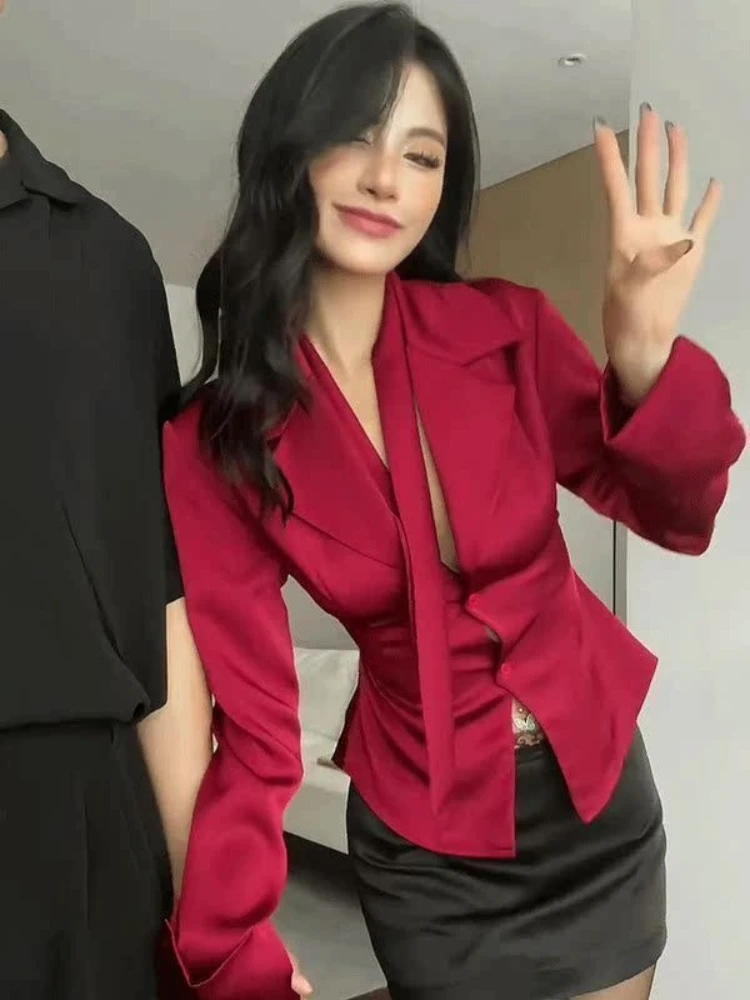 Button Up Slim Fit Female Tops - đánh giá và giá Vintage Collectible Clothing
