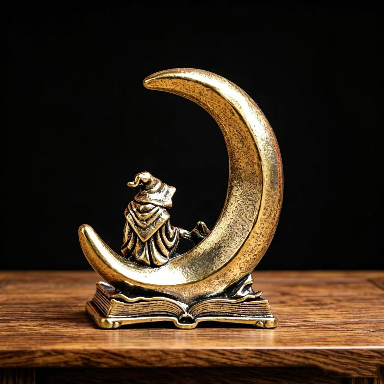 Brass Moon Witch Decoration St - đánh giá và giá Vintage Collectible Ornaments