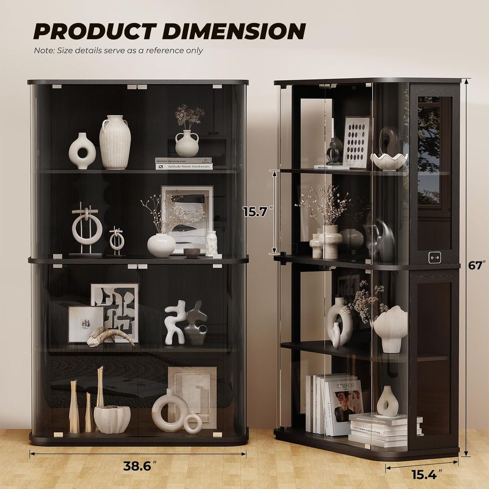 Large Rounded Display Cabinet  - đánh giá và giá Collectible & Vintage Dolls For Christmas
