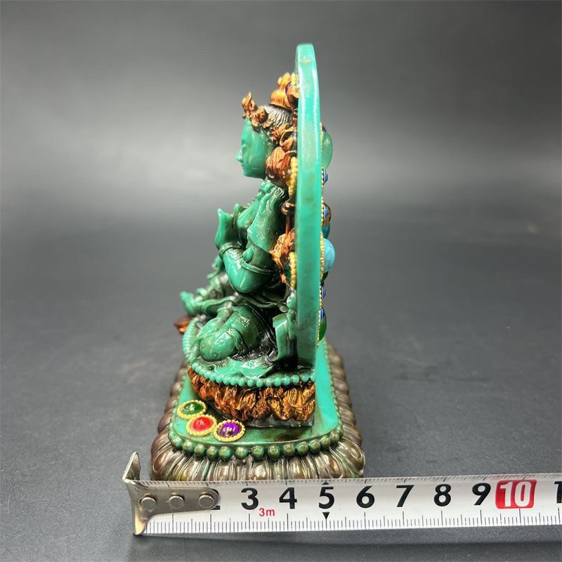 Tibetan Vintage Green Tara Sta - đánh giá và giá Vintage Collectible Ornaments