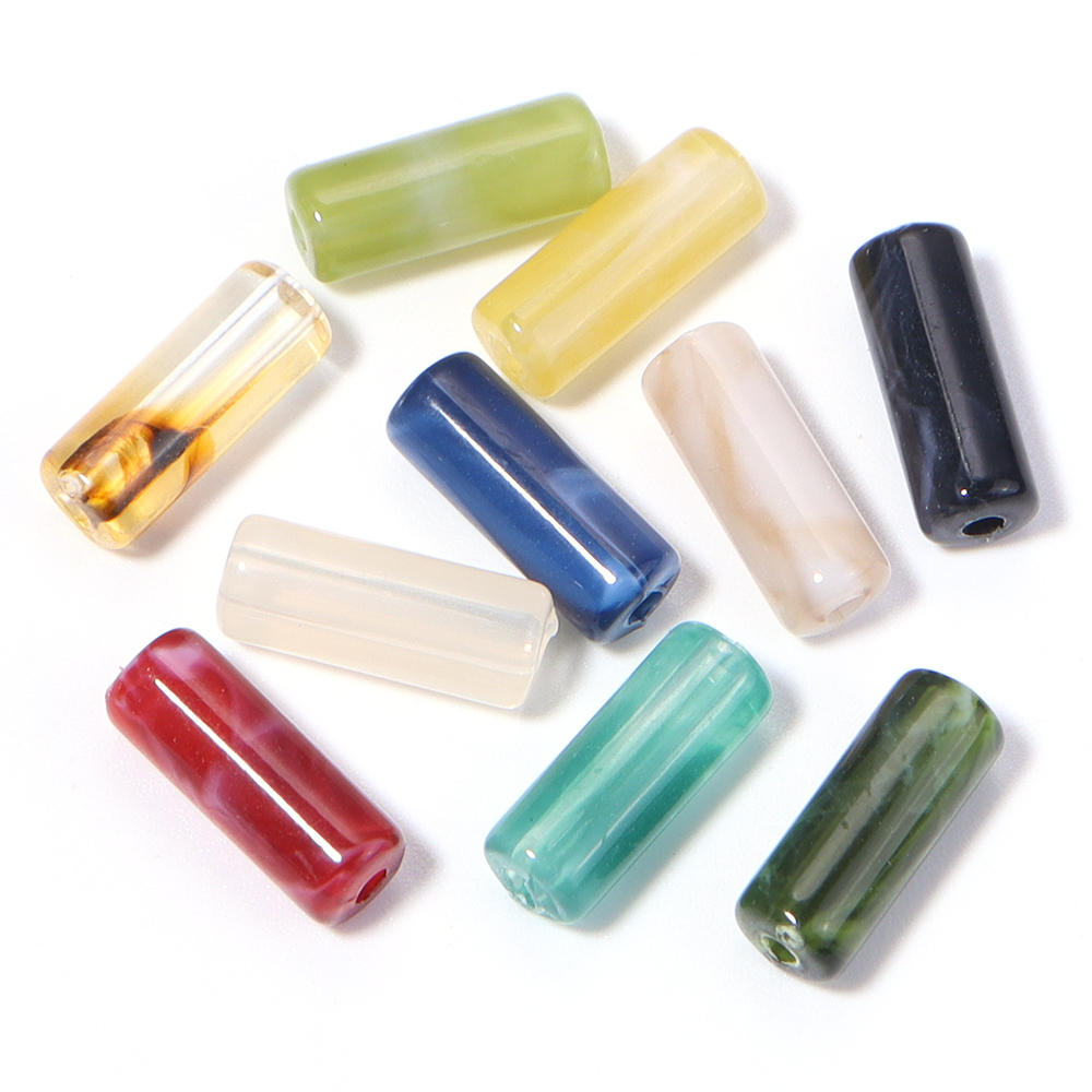 100pcs/lot Cylinder Acrylic Be - đánh giá và giá Vintage Collectible Item
