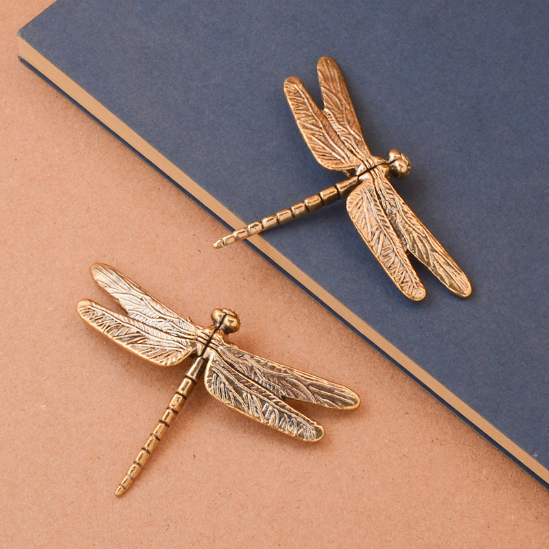 New【Vintage Brass Dragonfly Or - đánh giá và giá Vintage Collectible Ornaments