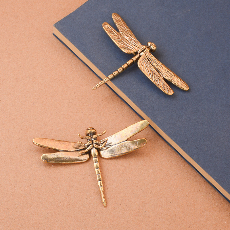 New【Vintage Brass Dragonfly Or - đánh giá và giá Vintage Collectible Ornaments