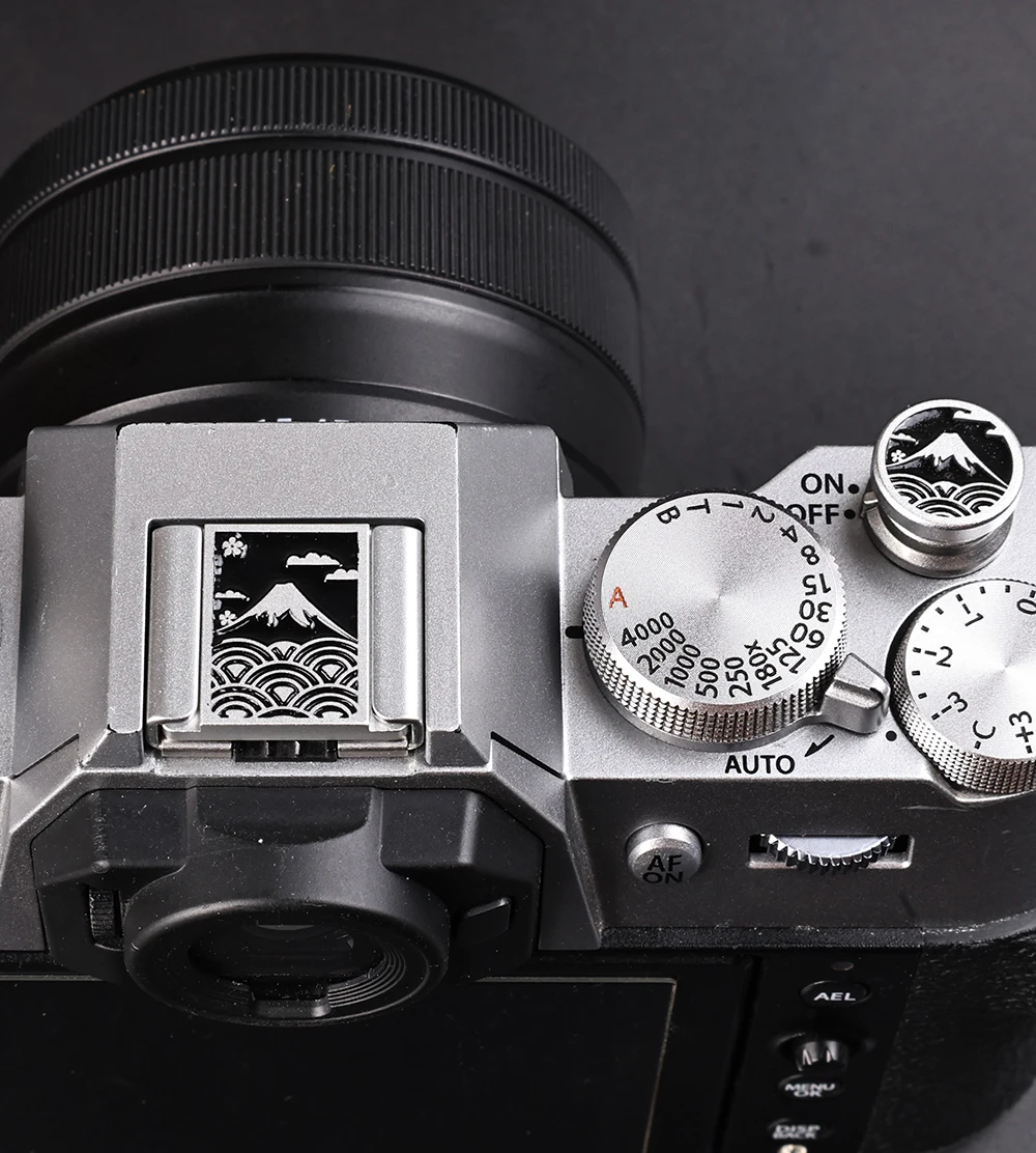 Aluminum Alloy Hot Shoe Cover  - đánh giá và giá Lens Cap Vintage