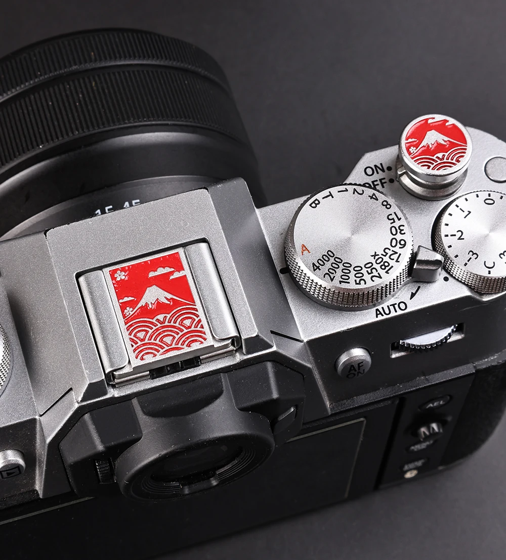 Aluminum Alloy Hot Shoe Cover  - đánh giá và giá Lens Cap Vintage