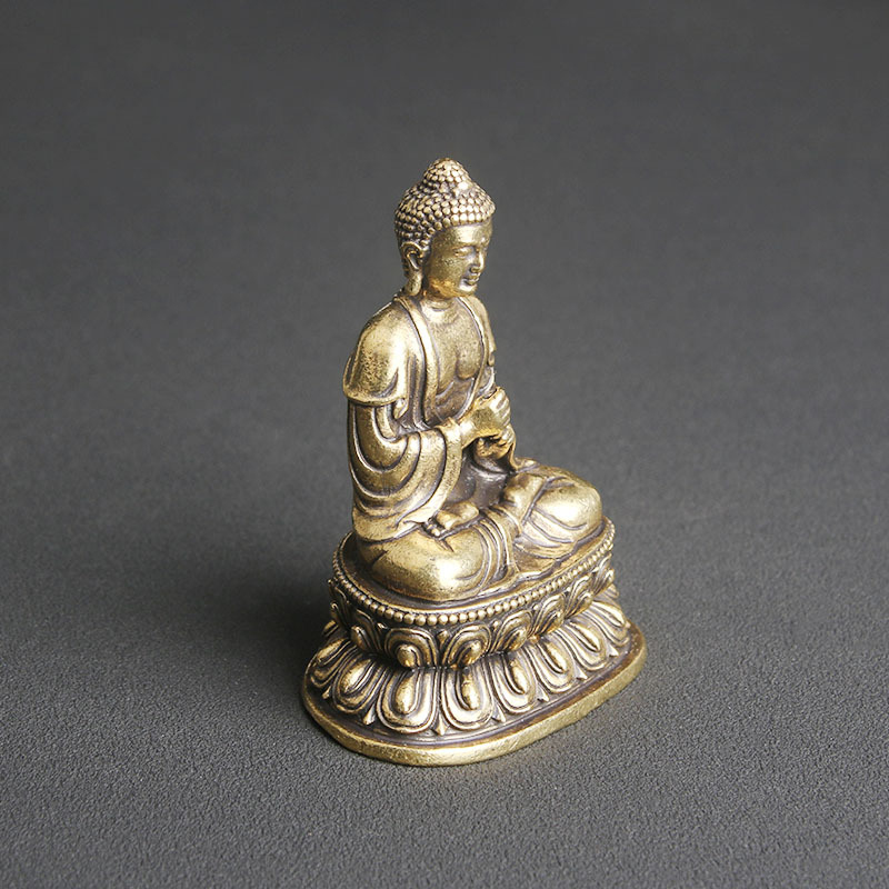 Vintage Pure Brass Vairocana B - đánh giá và giá Vintage Collectible Ornaments
