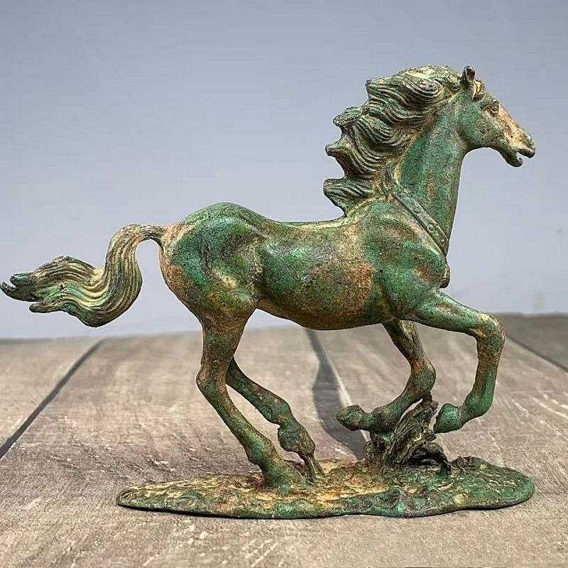 Antique Zodiac Horse Statue Ga - đánh giá và giá Vintage Collectible Ornaments
