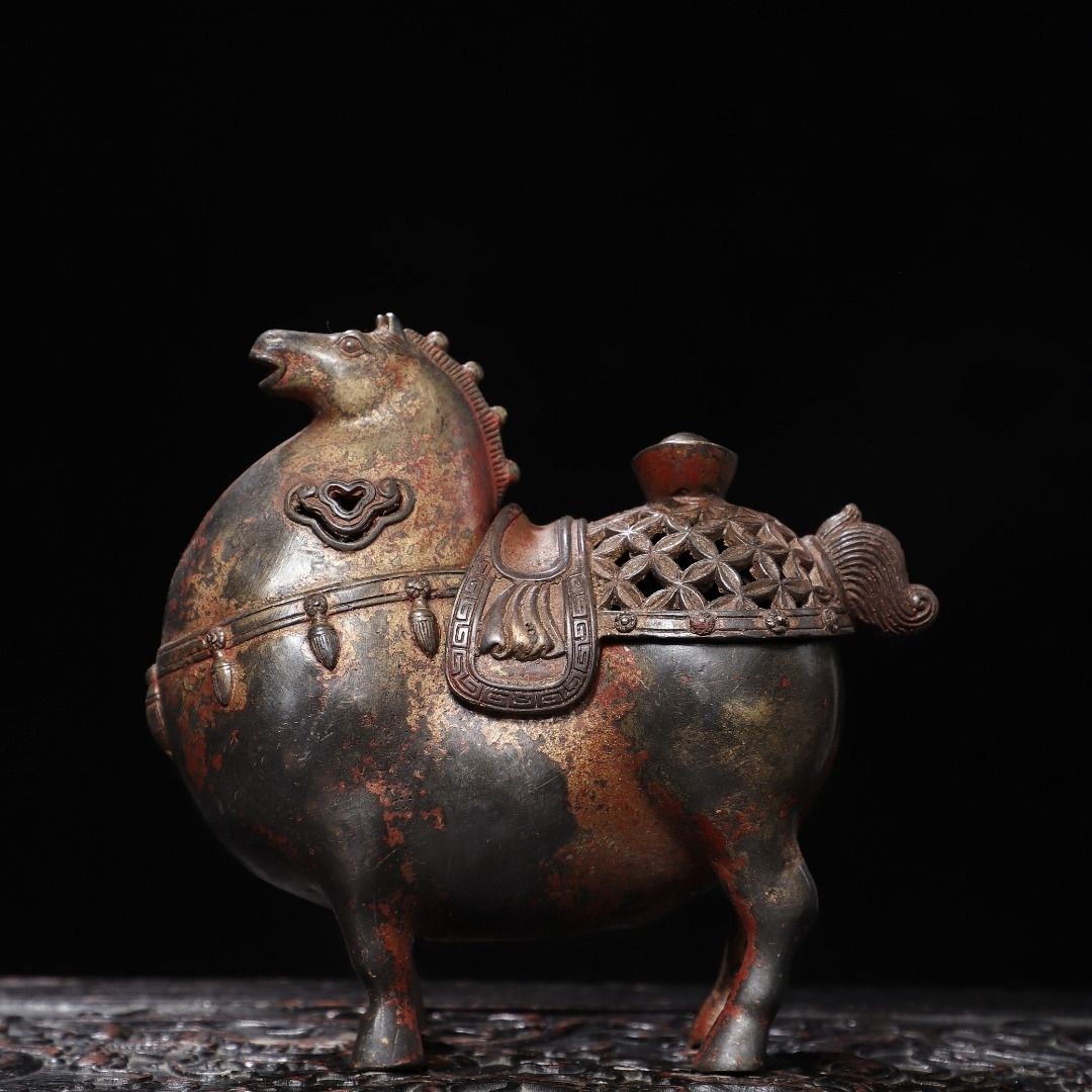 Antique Tang Fat Horse Incense - đánh giá và giá Vintage Collectible Ornaments