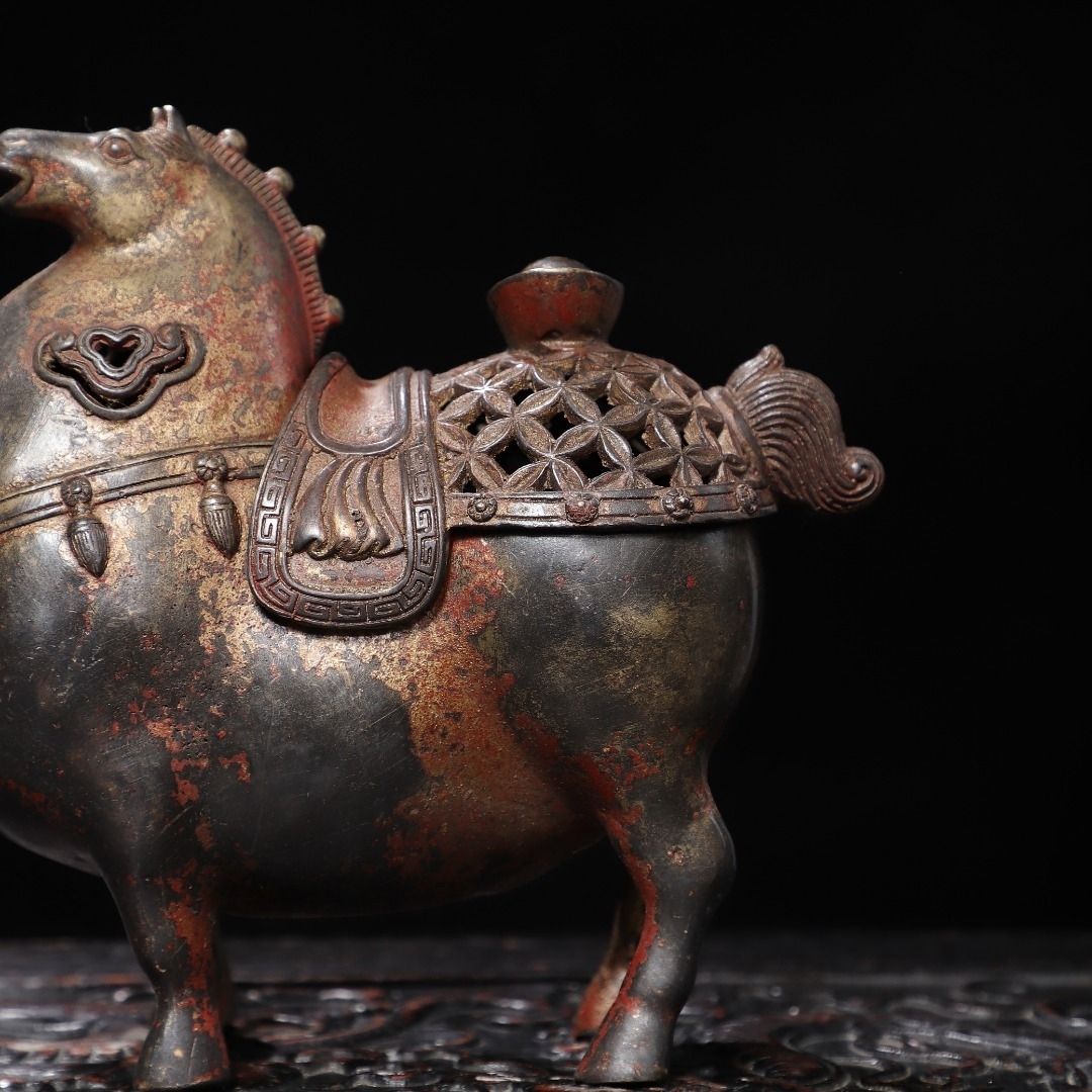 Antique Tang Fat Horse Incense - đánh giá và giá Vintage Collectible Ornaments