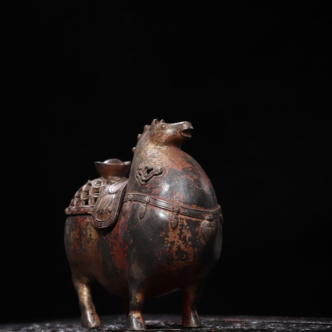 Antique Tang Fat Horse Incense - đánh giá và giá Vintage Collectible Ornaments