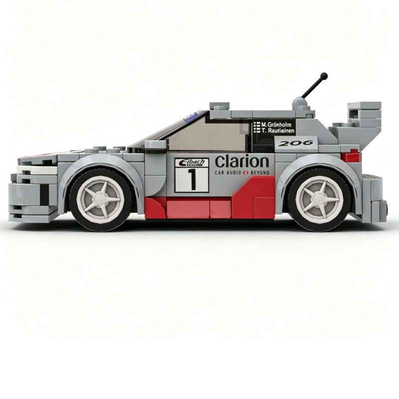 Vintage Rally Race Car Buildin - đánh giá và giá Vintage Collectible Ornaments